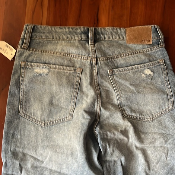 Aeropostale super high rise wide leg jeans size 4 - Picture 8 of 9